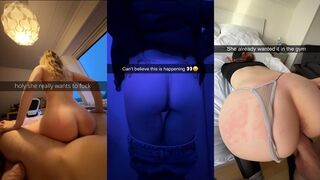 Tinédzser csajok mocskos kúrása snapchat válogatásban