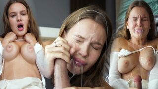 A csávókám visszatért a katonaságtól, háromszoros élvezés és tele vagyok gecivel - virtuális porno